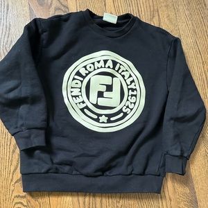 Fendi Black Kids sweater Size 9